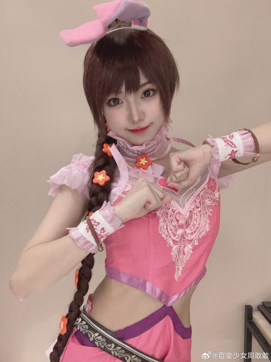 穿越时空的lovely呆玄双人僵尸cosplay，叫人看了想尖叫